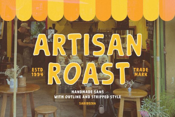 Artisan Roast: A Handmade Font for Stunning Branding