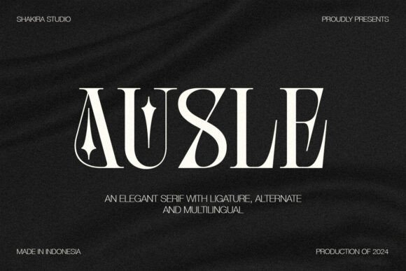 Ausle: Crafting Visual Narratives with Serif Elegance