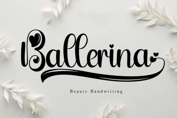 Ballerina Font: Elegant Script for Modern Design