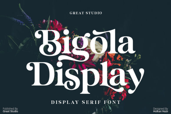 Bigola: The Bold Display Font for Modern Branding