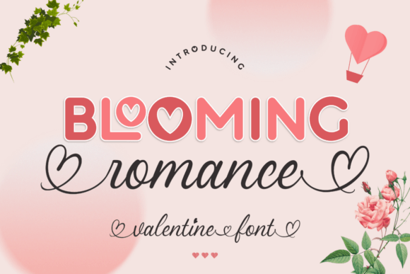 Blooming Romance Duo: A Font Pairing for Elegant Design