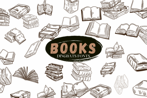 Books: A Charming Typeface for Creative Design