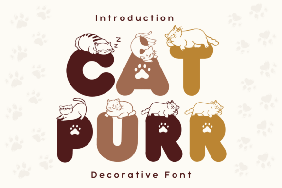 Cat Purr Font: Elevating Design with Whimsical Typography