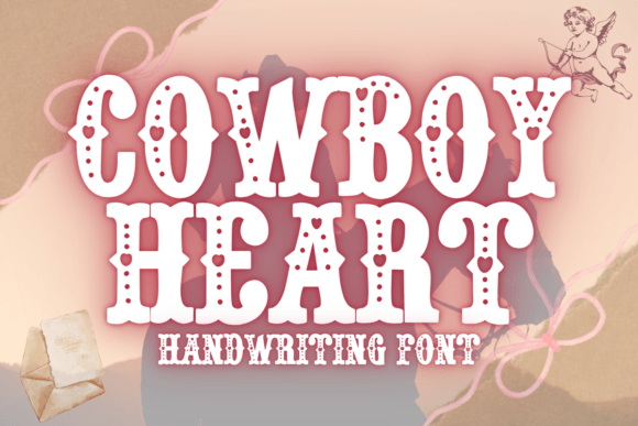 Cowboy Heart: A Handwritten Font with Modern Design Versatility