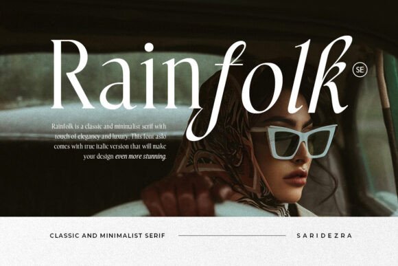 Discover Rainfolk: The Elegant Serif for Timeless Design