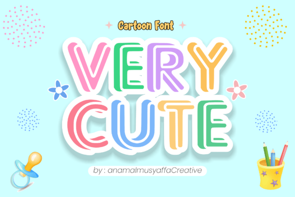Infusing Playful Energy with the Very Cute Font