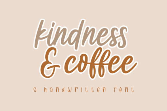 Kindness & Coffee: The Elegant Font for Modern Design