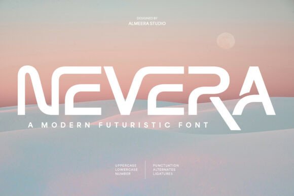Nevera: Typography for a Futuristic Edge