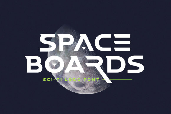 Space Boards: The Slab Serif for Futuristic Design