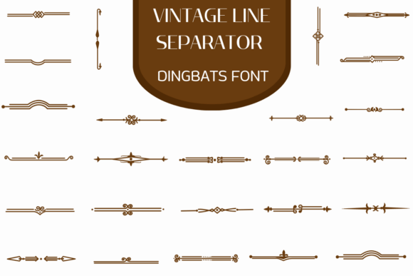 Vintage Line Separator: A Classic Touch for Modern Design